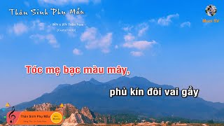 Hạ Tone THÂN SINH PHỤ MẪU  BÌN x JIN TUẤN NAM Guitar beat solo karaoke Muoi Music  Muối SV [upl. by Rebah]