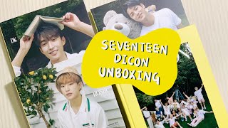 SEVENTEEN UNBOXING開箱｜史上最重的周邊！？SEVENTEEN DICON雜誌開箱！ [upl. by Oknuj]