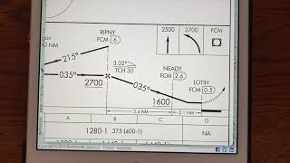 Flying the VORDME 36 approach  KFCM [upl. by Wendel412]