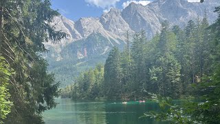 Eibsee  a must visit lake in Bavaria Germany [upl. by Llewen473]