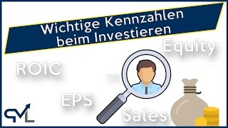 Wichtige Kennzahlen beim Investieren [upl. by Yauqaj]