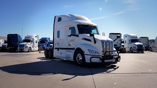 Peterbilt 579  Efficiency Meets Comfort Werner’s New Truck Line Up [upl. by Britt324]