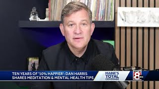 Ten years of ‘Ten percent happier’ Dan Harris talks meditation amp mental health [upl. by Thgirw373]