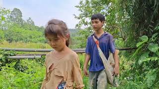 Giang Hoa The two brothers went to pick vegetables to sell [upl. by Lierbag591]