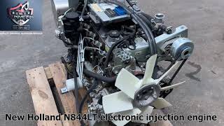 New Holland N844LT electronic injection engine for sale [upl. by Neraj]