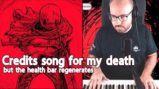 quotCredits song for my deathquot but the health bar regenerates  Piano Improvisation [upl. by Reedy647]