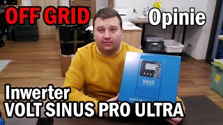 Inwerter solarny VOLT SINUS PRO ULTRA 6000  Opinia czy warto Jak działa UPS fotowoltaika offgrid [upl. by Ahsoek]