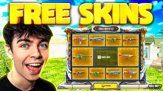 HOW YOU Can Get 6 FREE LEGENDARY SKINS in COD Mobile [upl. by Akitnahs]