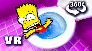 360° VR  FLUSHED DOWN THE TOILET [upl. by Snowman]