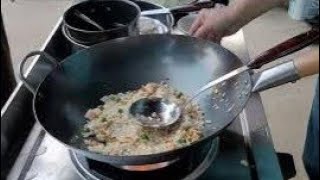 Cooking with quotWok Hayquot Cuisinart Outdoor Wok Station 50000 BTU [upl. by Nawj]