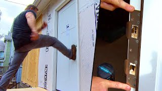 How to Install a ‘Fortress Door’ to Keep Your Home Safe [upl. by Enaz]