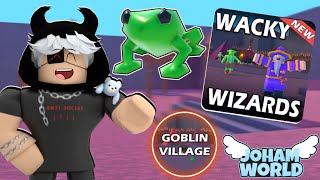 ¡🐸 CÓMO CONSEGUIR LA RANA 😯 EN WACKY WIZARDS 🧙🏻‍♂️  GOBLIN VILLAGE UPDATE 🧪🧌 [upl. by Inoy]