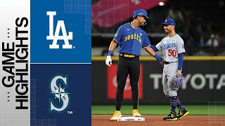 Dodgers vs Mariners Game Highlights 91523  MLB Highlights [upl. by Naman]