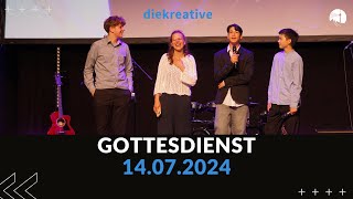 Erbe verpflichtet  Gottesdienst  Segen  diekreative [upl. by Jardena]