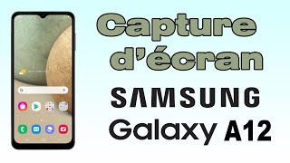 Comment faire une capture décran sur Samsung A12 [upl. by Yemarej]