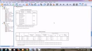 20 Multipla linearna regresija u programu SPSS [upl. by Ardnala879]