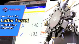 Learn How to run CNC Lathe Turret indexing Tool changer in 990TDc2 Controller [upl. by Doty]