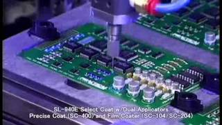 Nordson ASYMTEK Conformal coating with dual applicators [upl. by Brier]