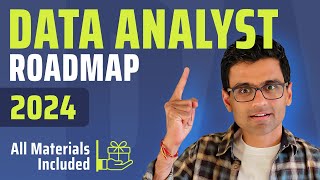 Data Analyst Roadmap 2024  Data Analyst Weekly Study Plan  Free Resources to Become Data Analyst [upl. by Ianej]