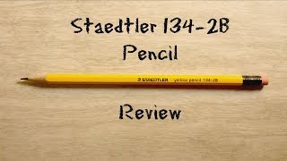 Staedtler 134 2B Pencil Review [upl. by Levison926]