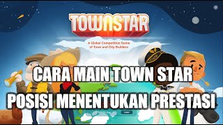 CARA MAIN TOWN STAR MENENTUKAN LOKASI [upl. by Esilehc90]