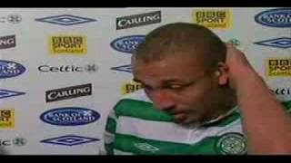 Larsson Celtic Farewell [upl. by Dolli]