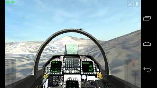 Gameplay F18 Carrier landing 2  Arctic mission 5 [upl. by Naejarual833]