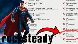 ROCKSTEADY GAMEPLAY LEAKED FOR E3 2018 Superman Rocksteady Leaks [upl. by Acirrej18]