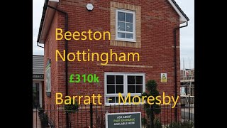 BNO 英國諾定咸 Beeston Quarter Nottingham  Barratt Moresby show home 移民英國 [upl. by Ayojal]