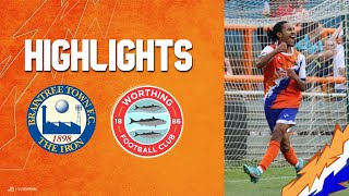 HIGHLIGHTS  Braintree Town Vs Worthing FC 40 [upl. by Atsyrt]