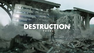 DESTRUCTION Pack  Create Disaster Movies [upl. by Aronle798]