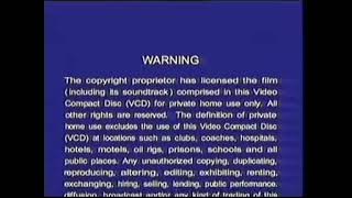 Golden Satellite M Sdn Bhd Warning Screen English 2002 VCD Version [upl. by Joletta]