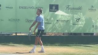 Pablo Carreno Busta practice Mallorca 2024 [upl. by Silas567]