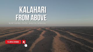 Stunning Aerial Views of Kalaharis Red Dunes  4K Drone Footage [upl. by Yaffit]