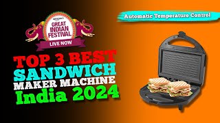 45  Top 3 Best sandwich maker  best sandwich maker 2024  sandwich maker in india [upl. by Ing]