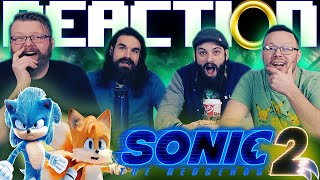 Sonic the Hedgehog 2  Official Trailer REACTION [upl. by Hanshaw616]