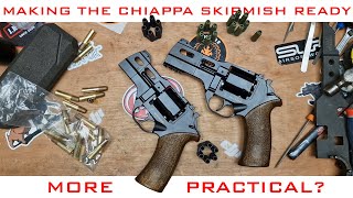 Making the Chiappa Rhino Skirmishable  CO2 Airsoft Revolver [upl. by Sibyls]