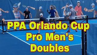 PPA Orlando Cup Pro Mens Doubles Rob CassidyLeonard Michael VS Christiaan Van Der BurghCliff [upl. by Sirmons]