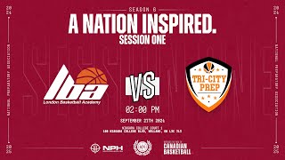 London Basketball Academy vs TriCity Prep  NPA  Session 1  Season 6 [upl. by Ardy]