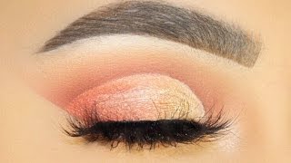 Too Faced Sweet Peach Palette Tutorial  Sofie Bella [upl. by Wendin420]