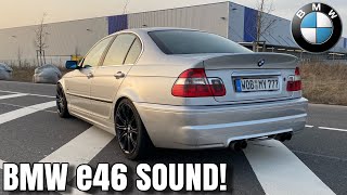 BMW E46 330D STAGE 1 EXHAUST SOUND [upl. by Andie]