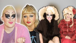 Trixie amp Katya Makeup Transformation feat Sarah Schauer  Brittany Broski [upl. by Gavrilla402]