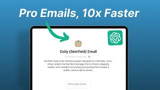 Email Marketing Made Easy with Custom GPTs [upl. by Chet]