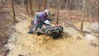 Four Wheeler Stuck in mud [upl. by Anaerdna]