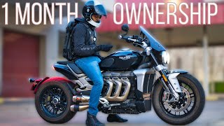 Why The Rocket 3 R Is The BEST Cruiser Motorcycle Ive Ridden  Triumph Rocket 3 R Review [upl. by Halfon]