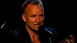 Sting  Until Live at Oscar 2001 [upl. by Annayoj947]