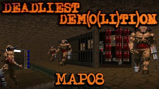 Deadliest Demolition UV Pistol Start  MAP08 Beyond the Storm [upl. by Caspar]