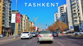 Tashkent 4K  Driving Downtown  Skyscraper District UZB🇺🇿 [upl. by Traggat939]