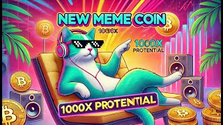 NEW Meme Coin VIBE CAT 1000X Potential 🚀 [upl. by Nonnarb59]