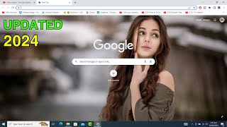 How To Change Google Background Image  Change Chrome Theme amp Color Simple Way [upl. by Erhart]